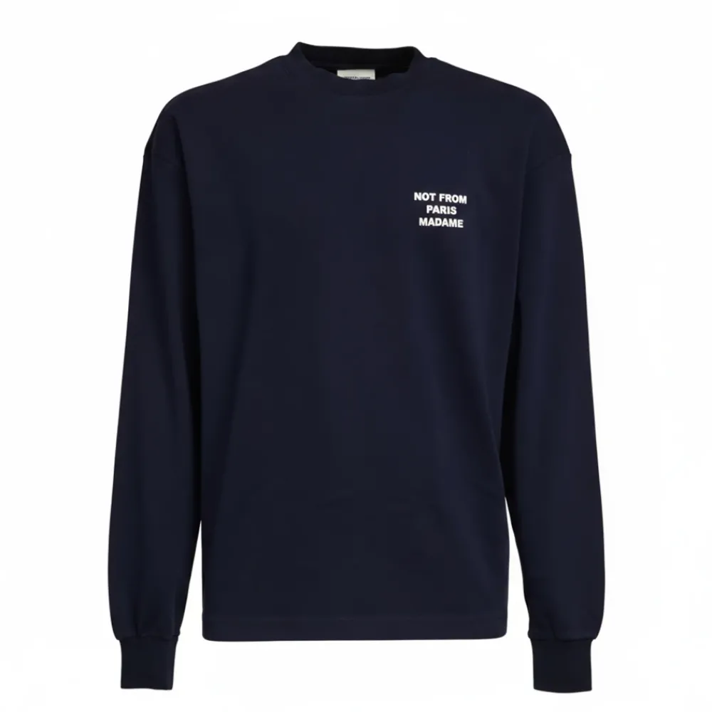 Heren Drole de Monsieur Long Sleeve T-Shirt