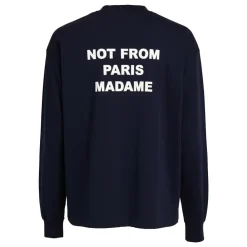 Heren Drole de Monsieur Long Sleeve T-Shirt