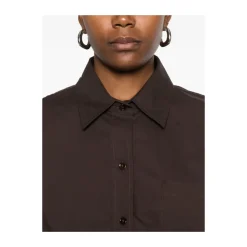 DAMES The Frankie Shop Long-Sleeve Button Shirt