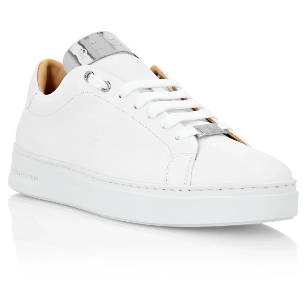 Heren Philipp Plein Lo-Top Sneakers Silver $urfer