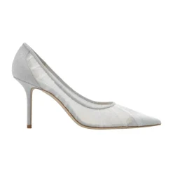 DAMES Jimmy Choo Pumps^Love 85 Pumps met geplooide tule en glitter