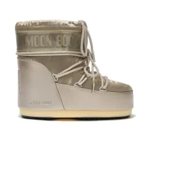 DAMES Moon Boot Laarzen^Low Glance Nero Waterproof Laarzen