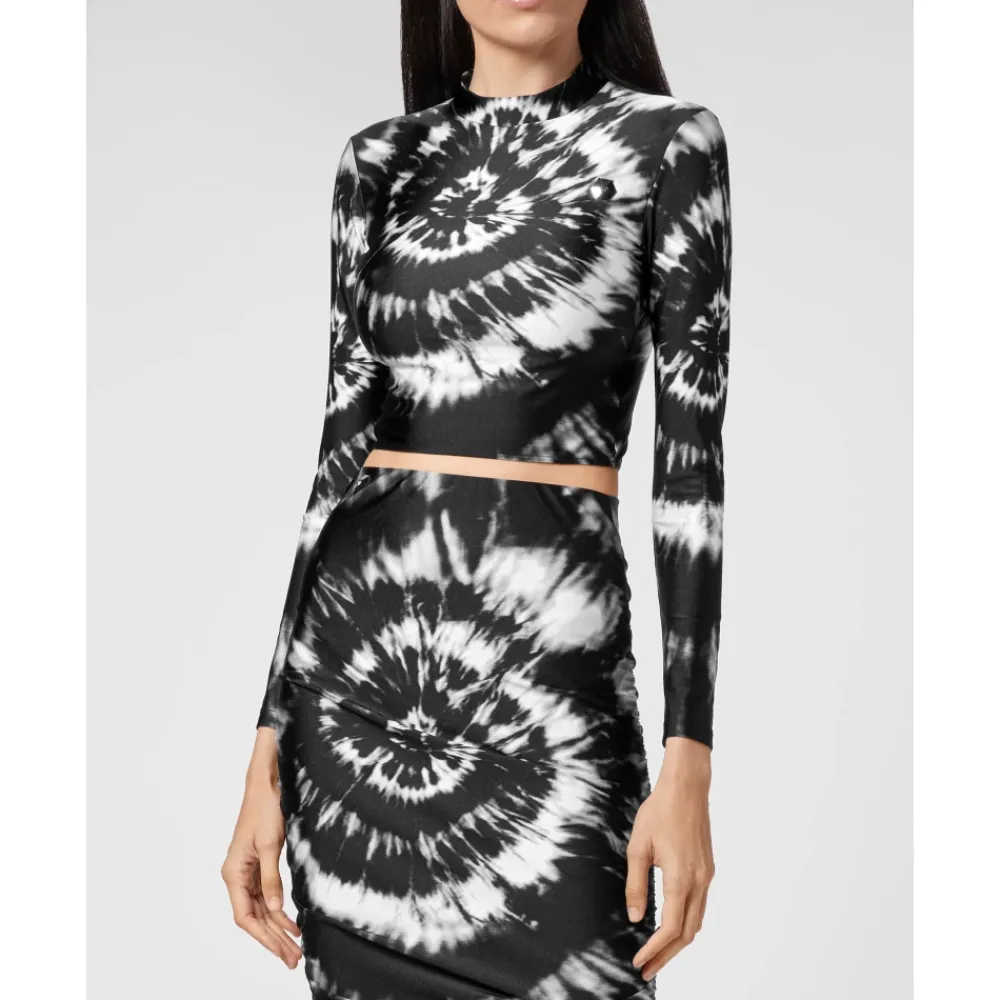 DAMES Philipp Plein Shirts^LS Top Tie Dye