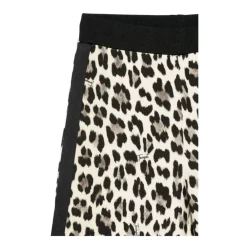 Twinset Luipaardbroek met zijstrepen