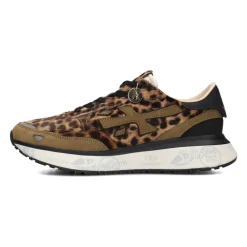 DAMES Premiata Sneakers^Luipaardprint Lage Top Sneakers
