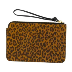 DAMES Isabel Marant Luipaardprint Leren Handtas Pouch