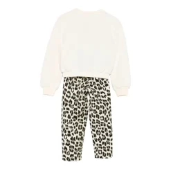 Twinset Luipaardprint Meisjes Trainingspak Jurk