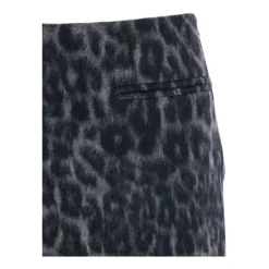 DAMES Federica Tosi Rokken^Luipaardprint Wollen Minirok