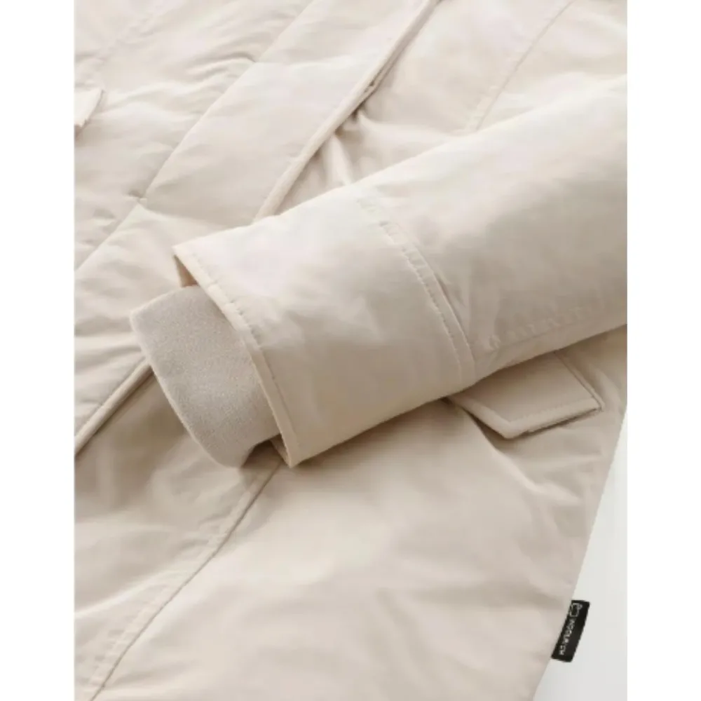 DAMES Woolrich Jassen^Luxe Arctic Parka met Afneembare Capuchon