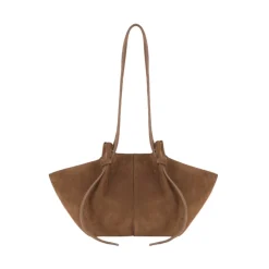 DAMES Yuzefi Luxe Cognac Suède Tote Tas