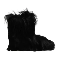 Heren Dolce & Gabbana Snowboots^Luxe Faux Fur Mid-Calf Laarzen