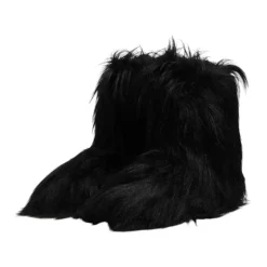 Heren Dolce & Gabbana Snowboots^Luxe Faux Fur Mid-Calf Laarzen