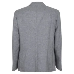 Heren Eleventy Kostuums^Luxe Grijze Blazer AW25