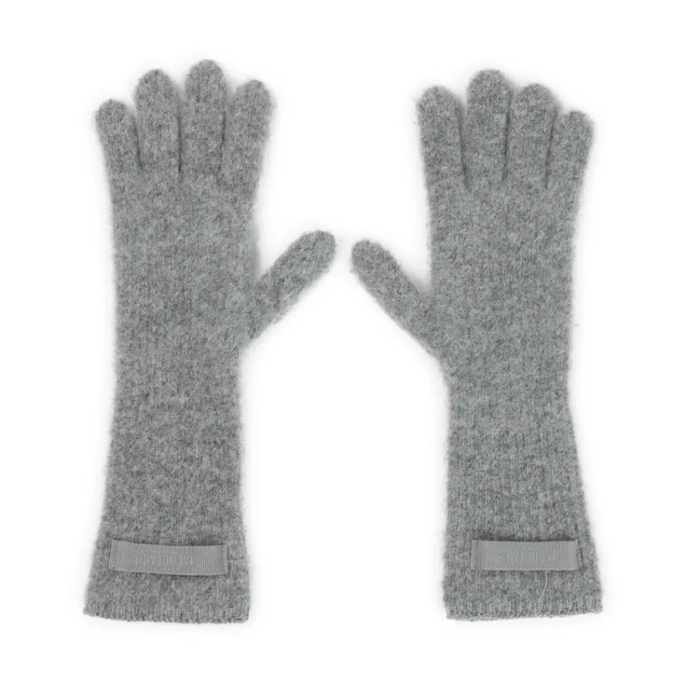 DAMES Jacquemus Luxe Grijze Handschoenen AW25