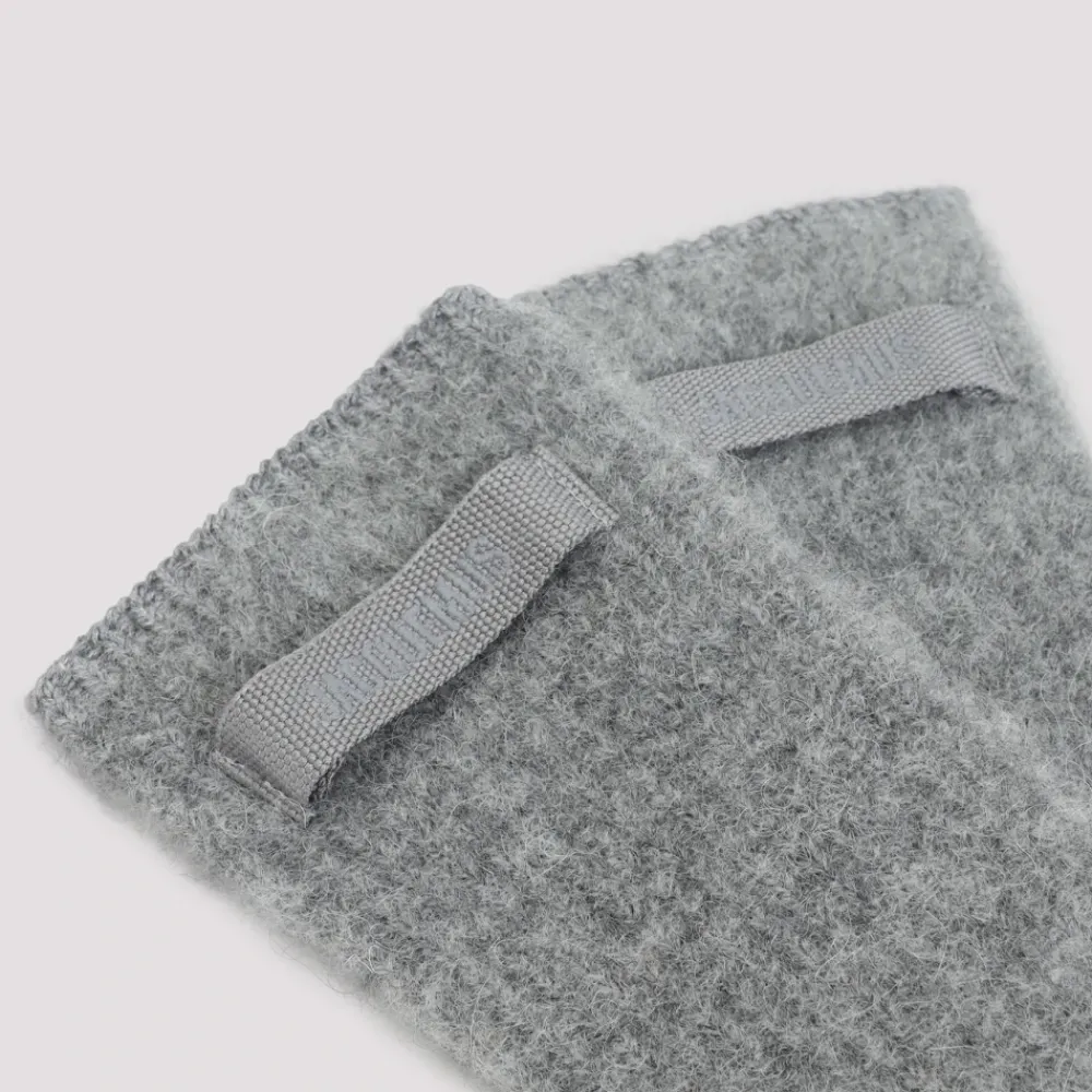 DAMES Jacquemus Luxe Grijze Handschoenen AW25