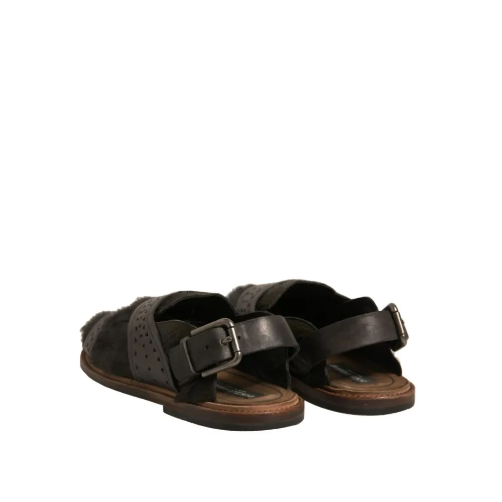 Heren Dolce & Gabbana Luxe Haar Kalfs Sandalen Model