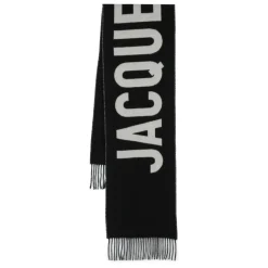 Heren Jacquemus Luxe Logo Patroon Wollen Sjaal