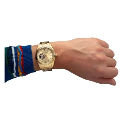 Heren Carlo Colucci Horloges^Luxe Roestvrijstalen Horloge Duregon