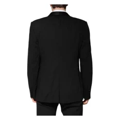 Heren Dolce & Gabbana Luxe Wollen Pak met Zijden Voering