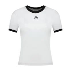 DAMES Marine Serre Shirts^Maan Logo Baby T-Shirt - Katoen