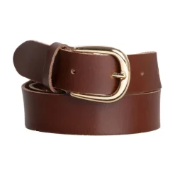 DAMES Trezz Riemen^Maan Midden Leren Riem