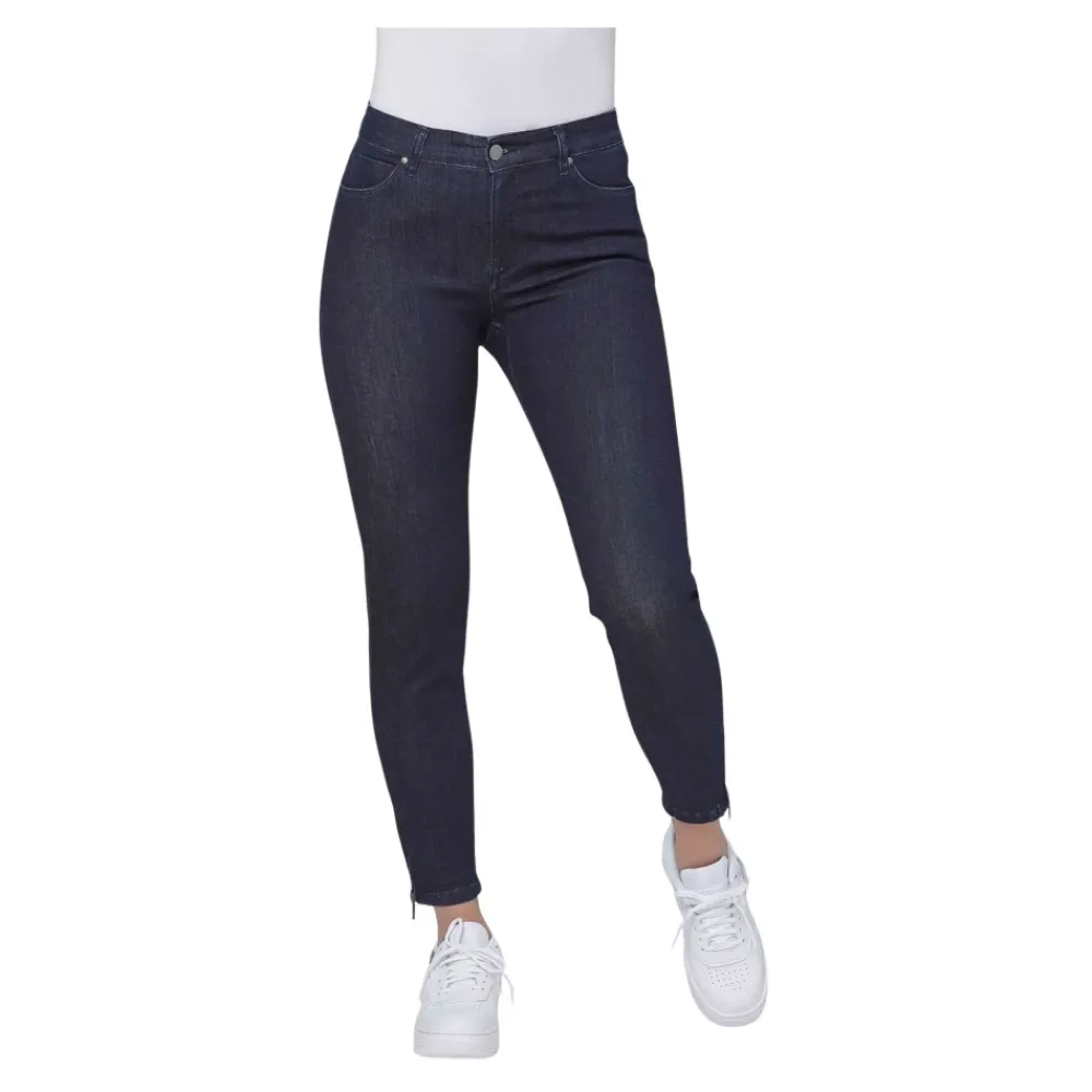 DAMES C.Ro Jeans^Magic Fit Denim 7/8 Dark Blue