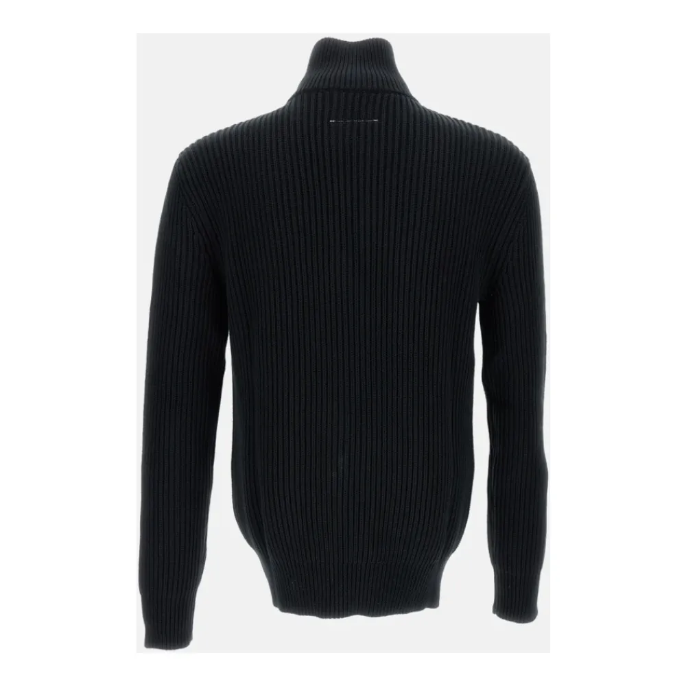 Heren MM6 Maison Margiela Maglia con full zip frontale a collo alto