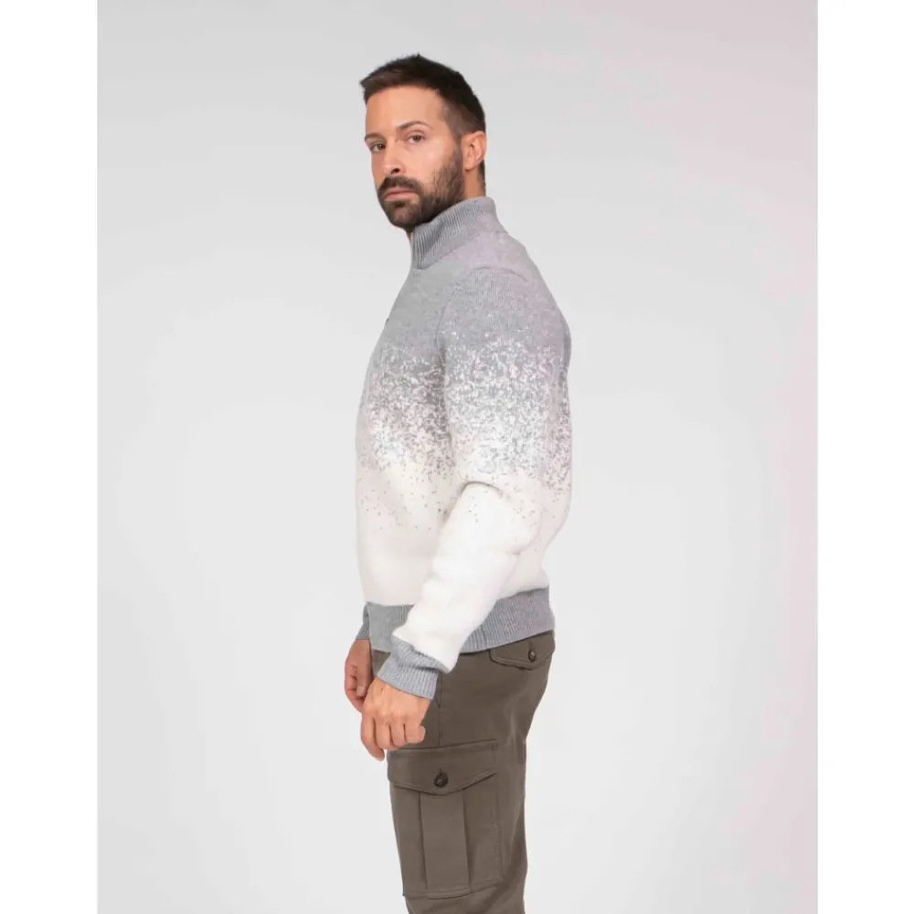 Heren Peserico Truien & Vesten^Maglia Full Zip 71n