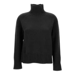 DAMES Max Mara Truien & Vesten^Maglia in misto lana con collo alto