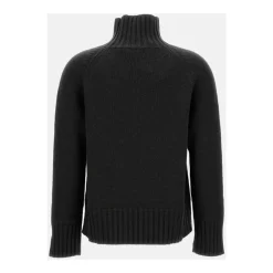 DAMES Max Mara Truien & Vesten^Maglia in misto lana con collo alto