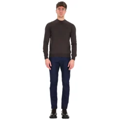 Heren Barba Maglia lupetto in lana merino extrafine