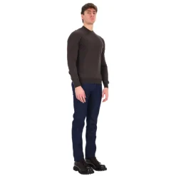 Heren Barba Maglia lupetto in lana merino extrafine