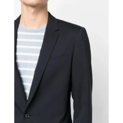 Heren Dolce & Gabbana Marine Slim Fit Wollen Pak