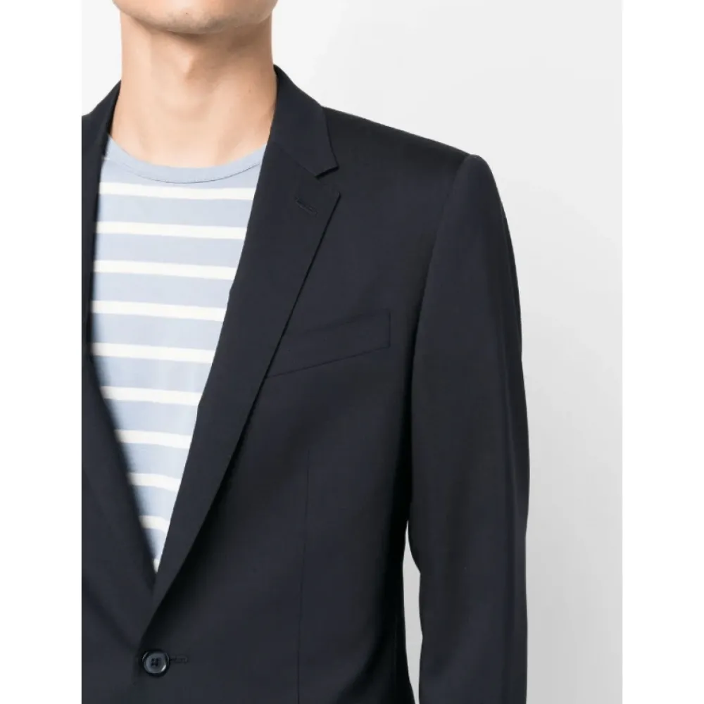 Heren Dolce & Gabbana Marine Slim Fit Wollen Pak