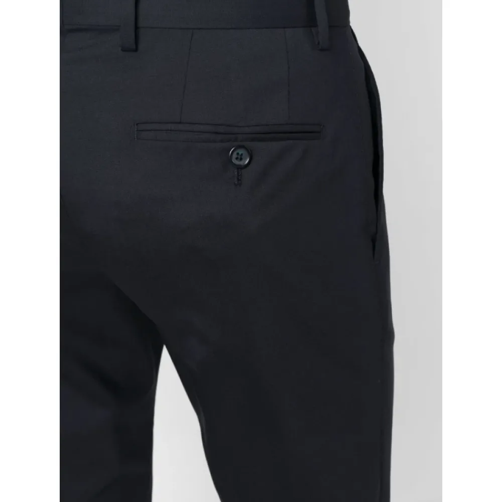 Heren Dolce & Gabbana Marine Slim Fit Wollen Pak