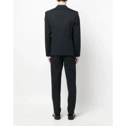 Heren Dsquared2 Marinee Jas en Broek Set