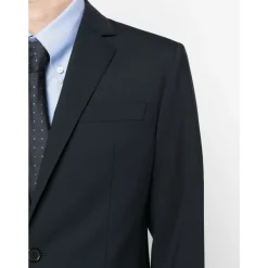 Heren Dsquared2 Marinee Jas en Broek Set