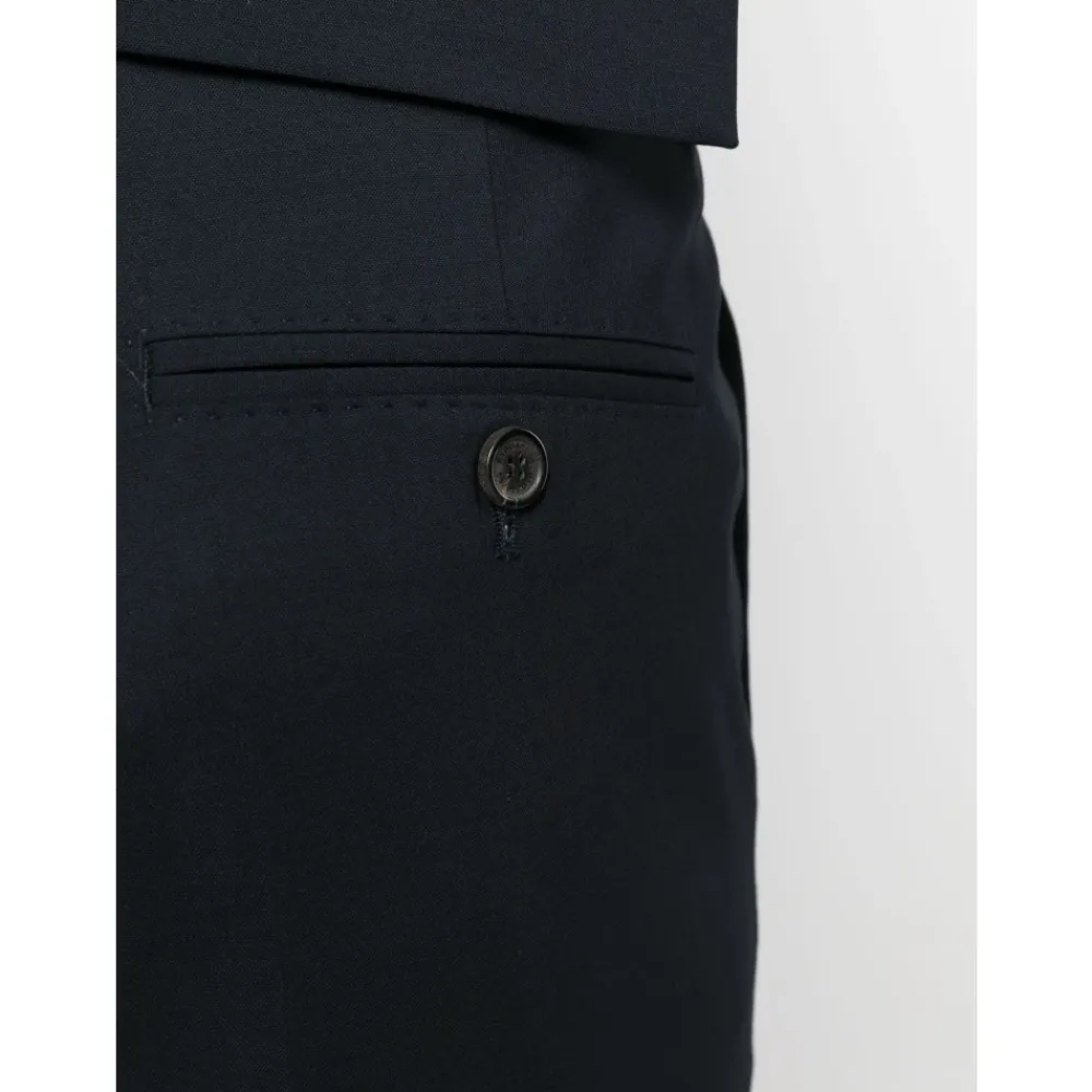 Heren Dsquared2 Marinee Jas en Broek Set