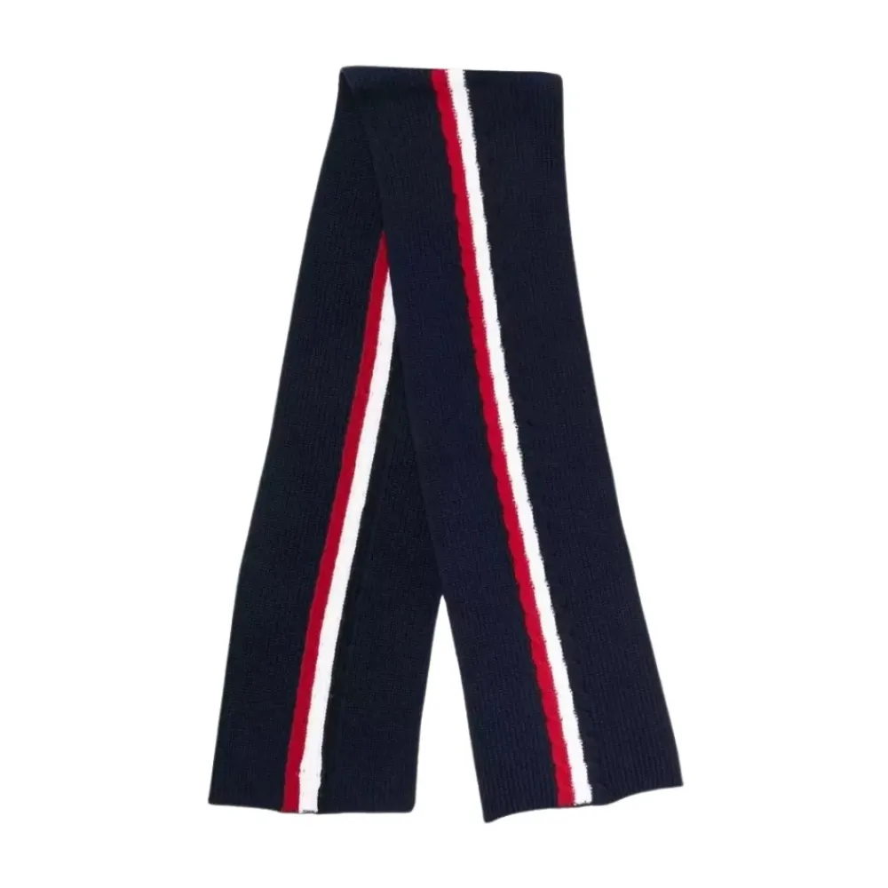 Moncler Marinee Sjaal met Kleurrijk Patroon