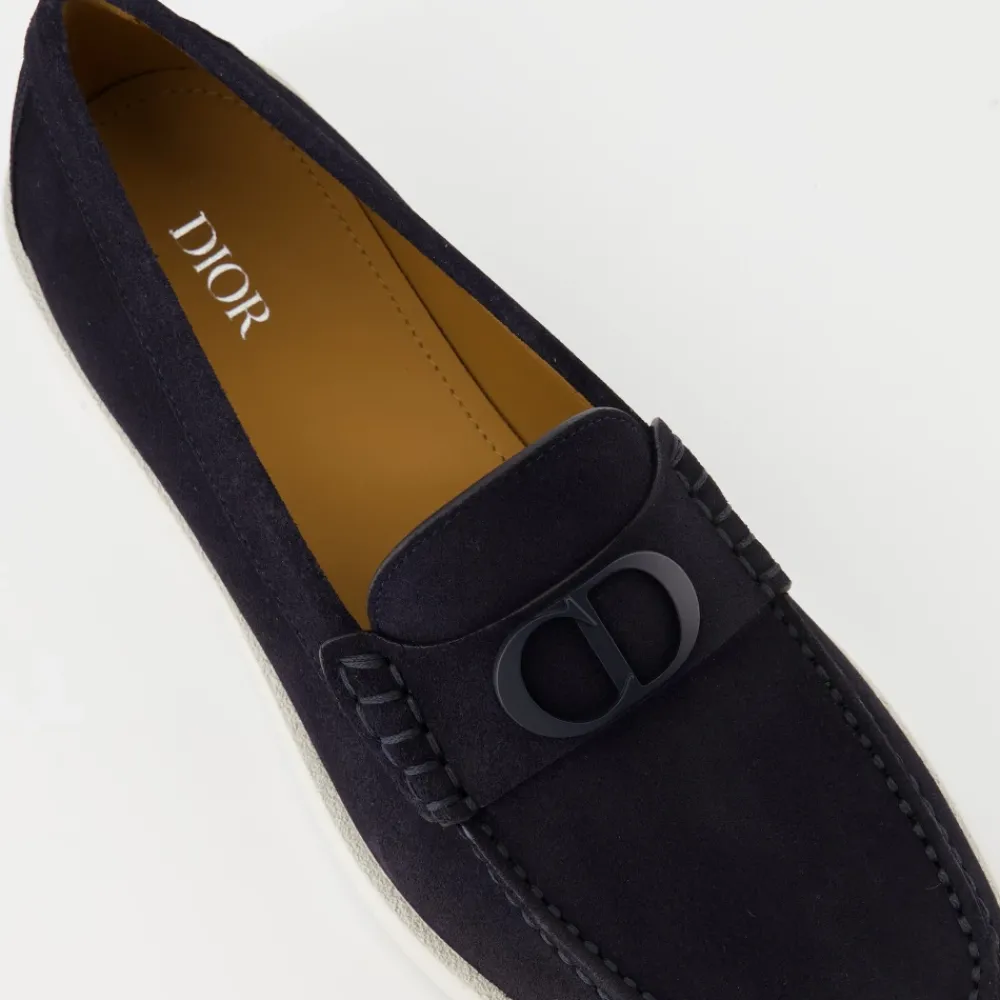 Heren Dior Marinee Suède Loafers