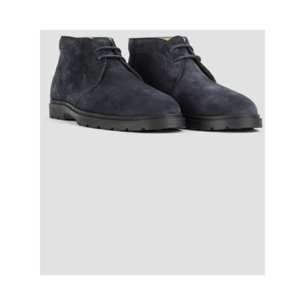 Heren Tod's Marinee Suède Veterschoenen