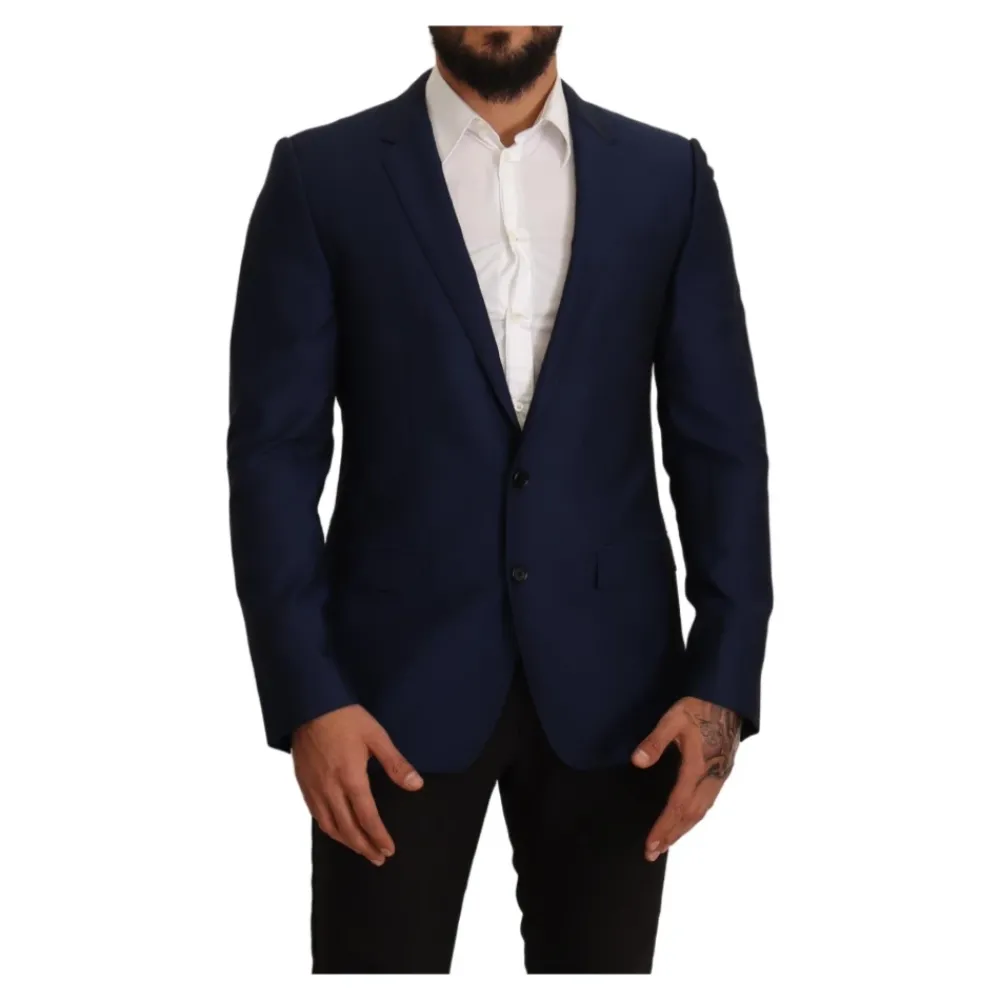 Heren Dolce & Gabbana MARTINI Slim Fit Jas Blazer