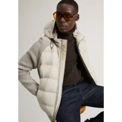 Heren Woolrich Matt Stretch Hybrid Jacket