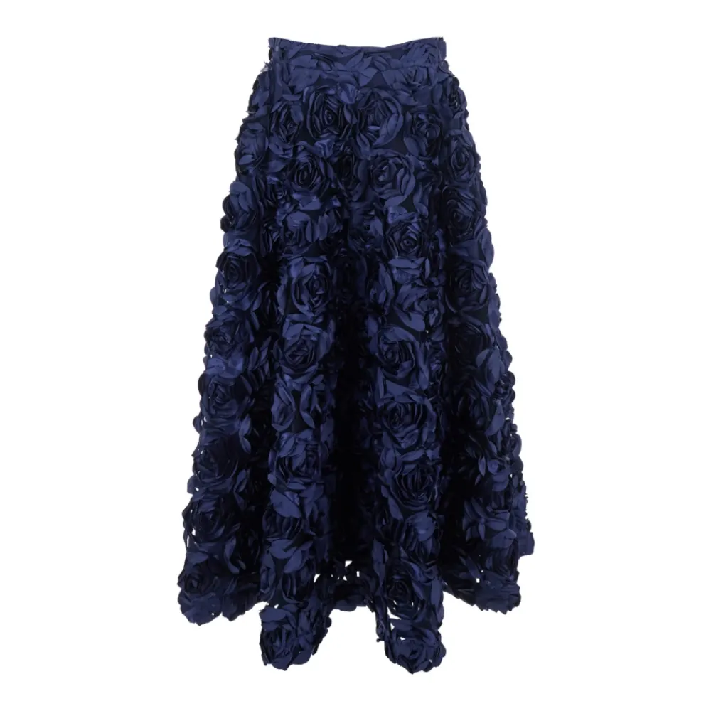 DAMES ROTATE Birger Christensen Maxi Zon Rok voor Vrouwen