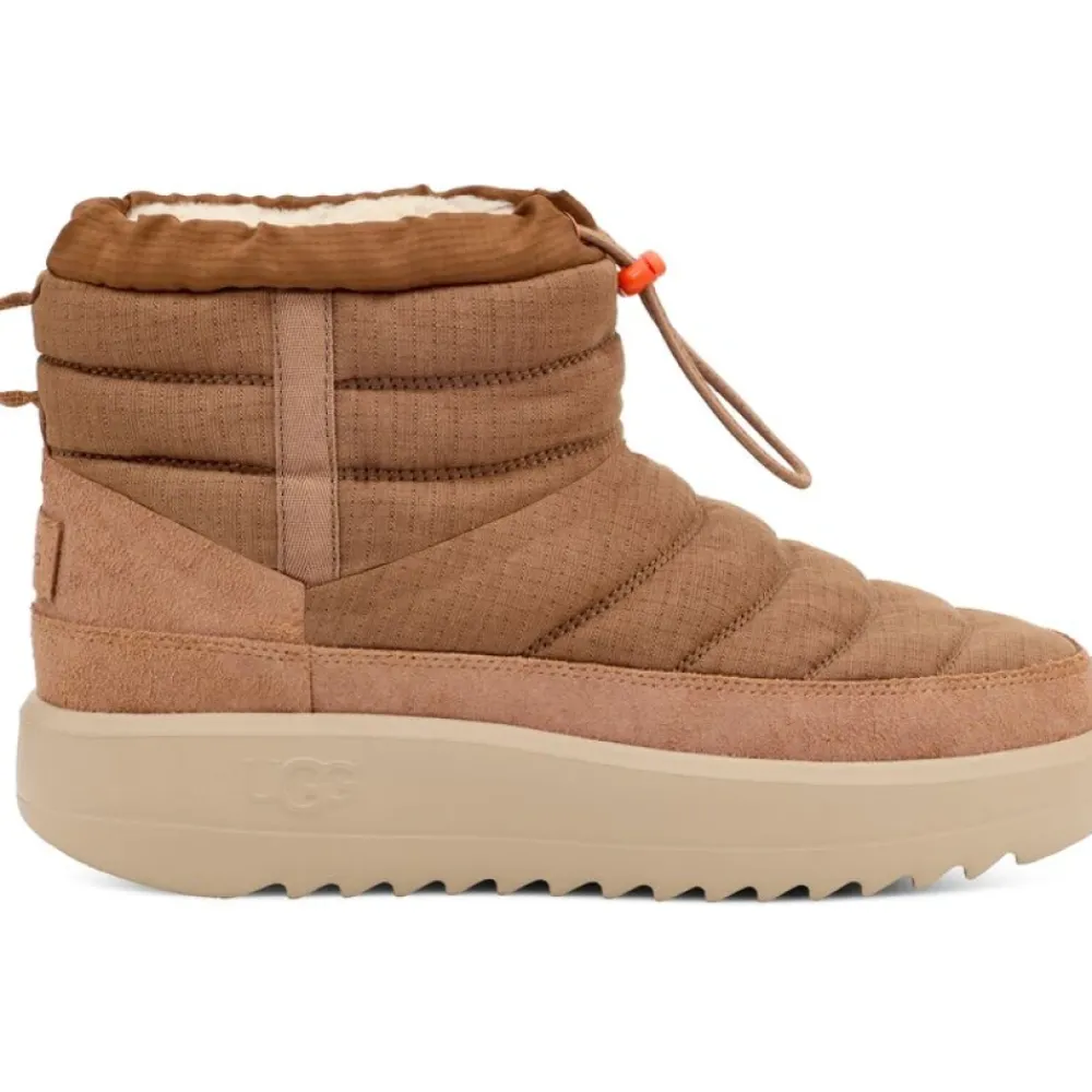 Heren UGG Snowboots^Maxxer Mini Laarzen Chestnut