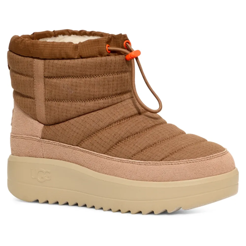Heren UGG Snowboots^Maxxer Mini Laarzen Chestnut