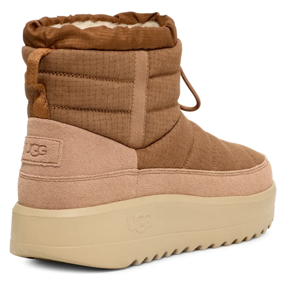 Heren UGG Snowboots^Maxxer Mini Laarzen Chestnut