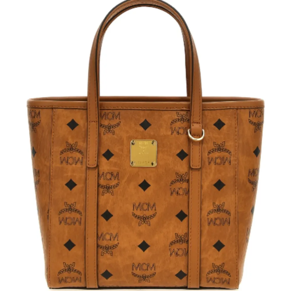 DAMES MCM Shoppers^Bags.. Brandy