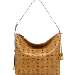 DAMES MCM Schoudertassen^Bags.. Brandy