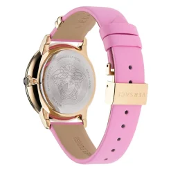 DAMES Versace MEDUSA ICON Leren Horloge Goud